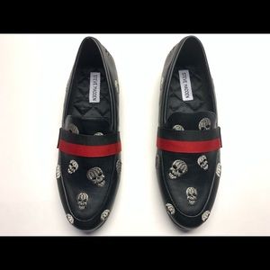 Steve Madden REQUIEM Black Mens Size 7.5M skull